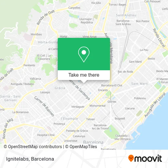 Ignitelabs map