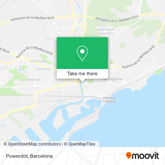 Powerdot map