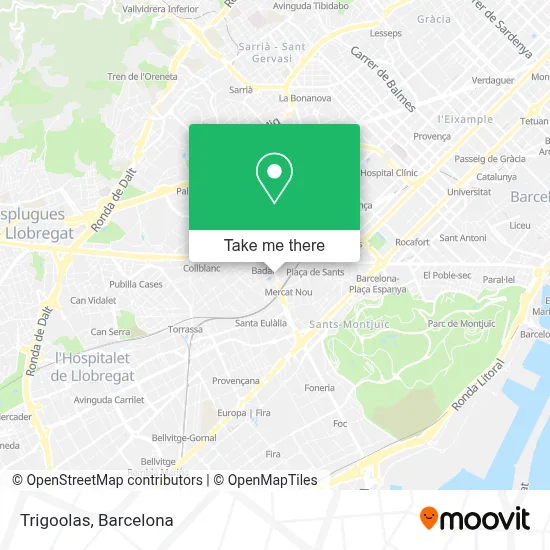 Trigoolas map