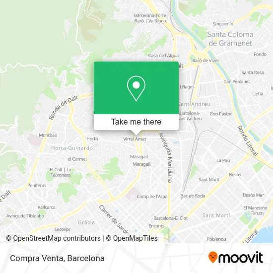 Compra Venta map