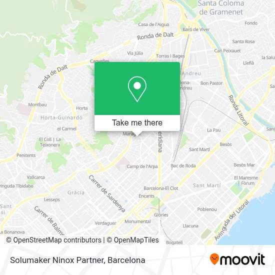 Solumaker Ninox Partner map