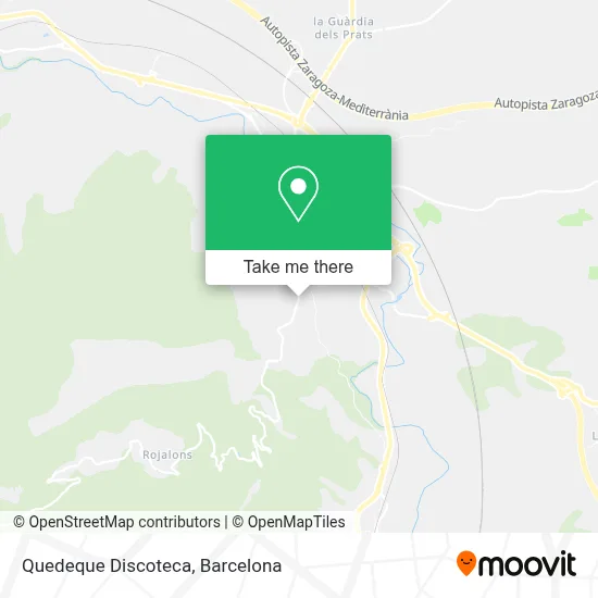 Quedeque Discoteca map