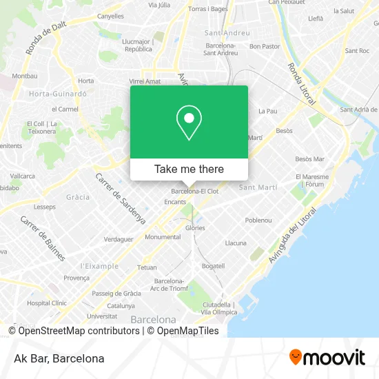 Ak Bar map