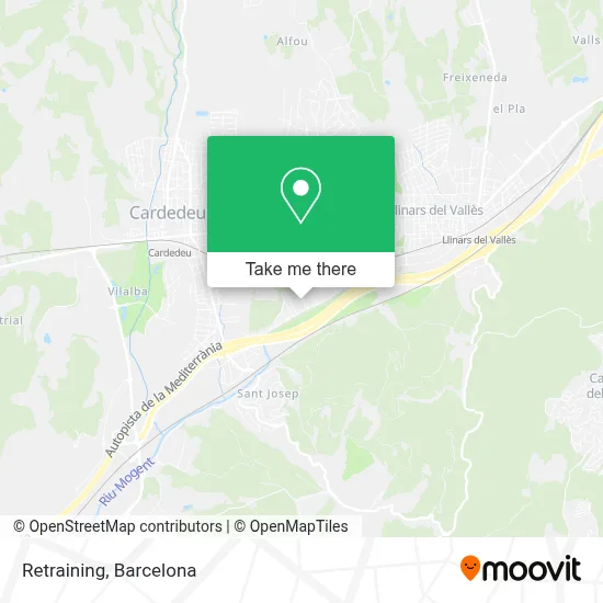 Retraining map