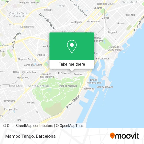 Mambo Tango map