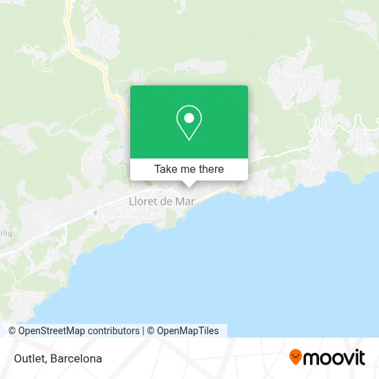Outlet map