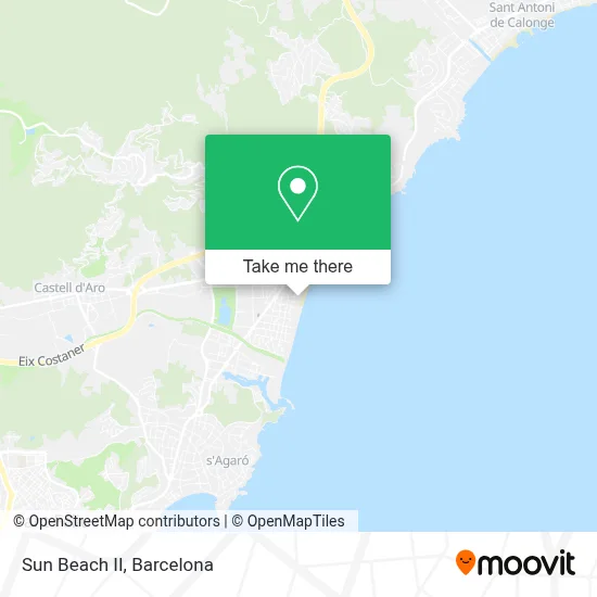 Sun Beach II map