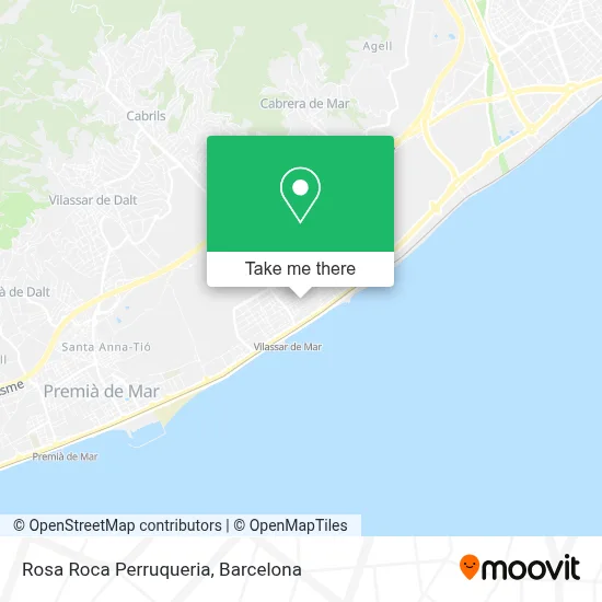 Rosa Roca Perruqueria map