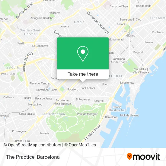 The Practice map
