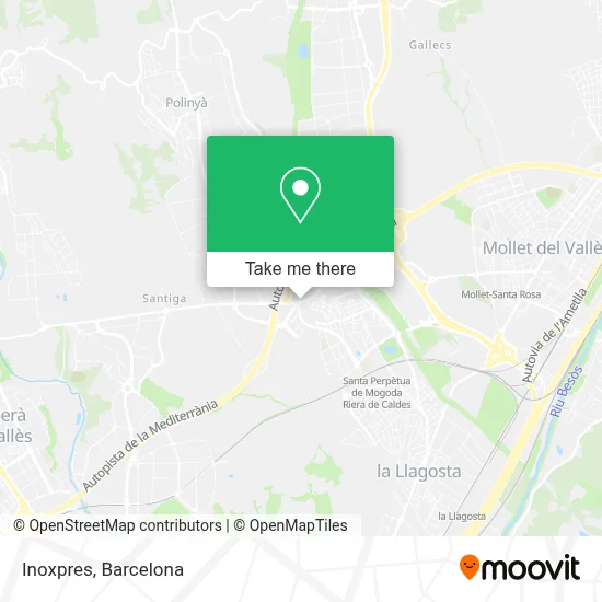Inoxpres map