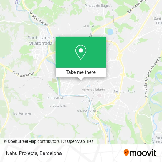 Nahu Projects map