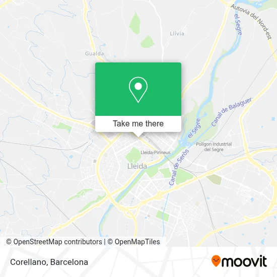 Corellano map
