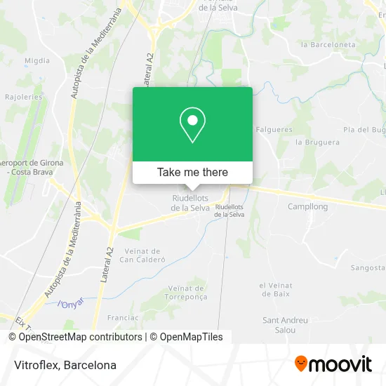 Vitroflex map