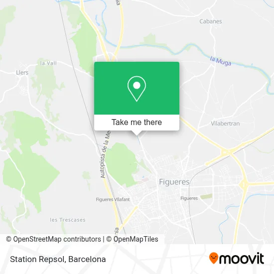 Station Repsol map
