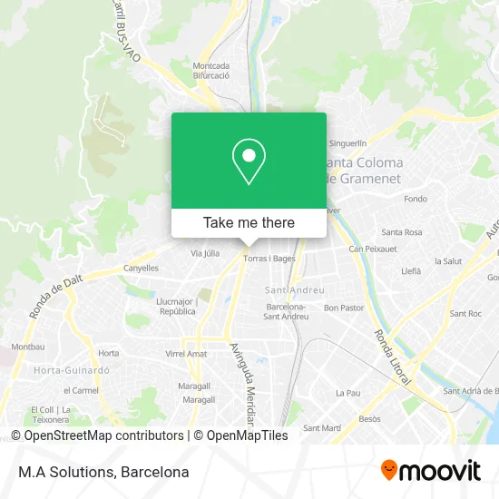 M.A Solutions map