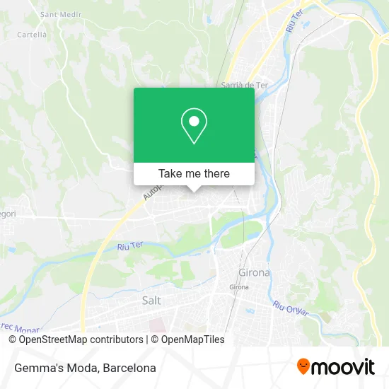 mapa Gemma's Moda