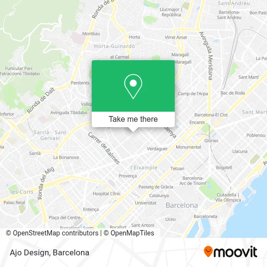Ajo Design map