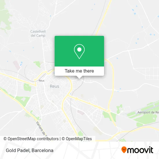 Gold Padel map