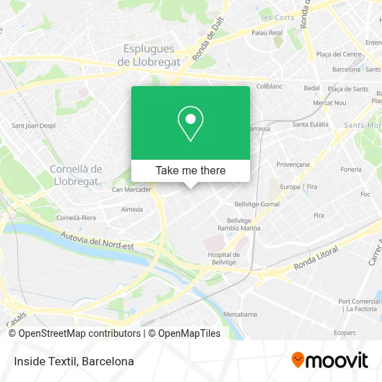 Inside Textil map