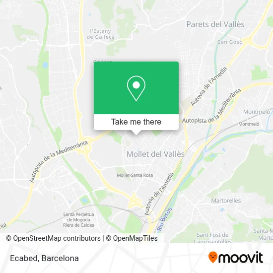 Ecabed map