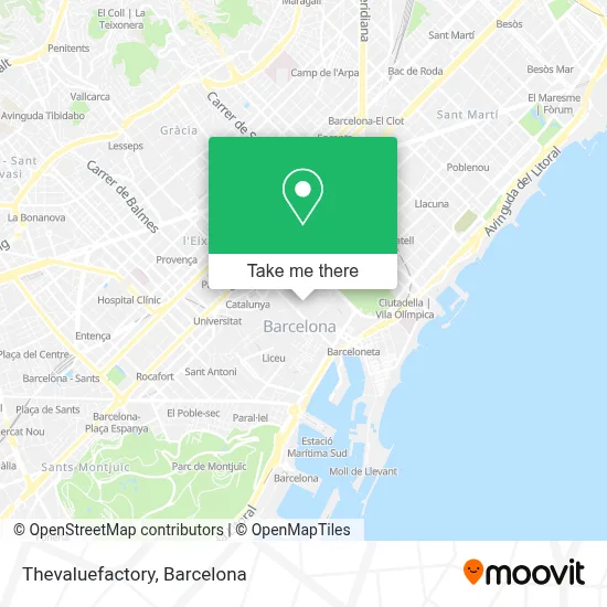 Thevaluefactory map