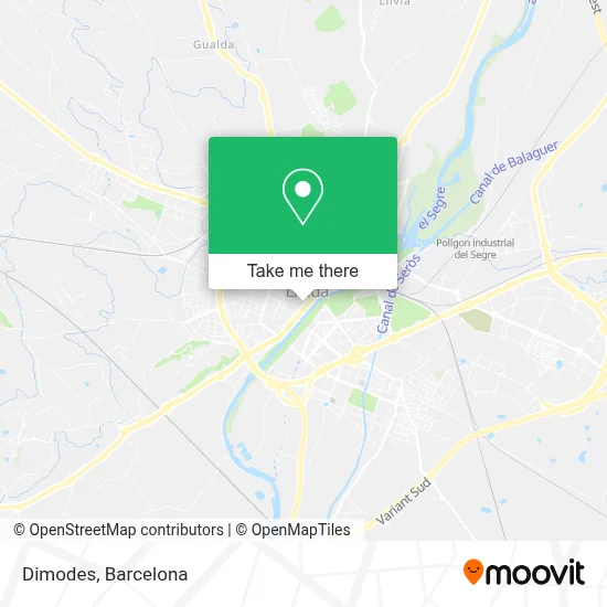 Dimodes map