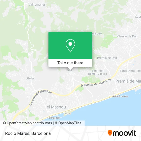 Rocío Mares map