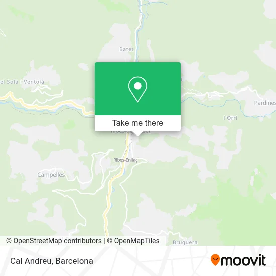 Cal Andreu map
