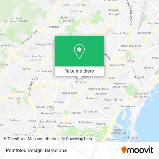 Pointbleu Design map