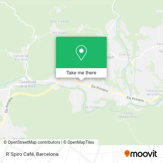 R´Spiro Café map