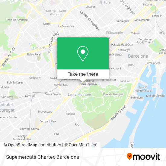Supemercats Charter map