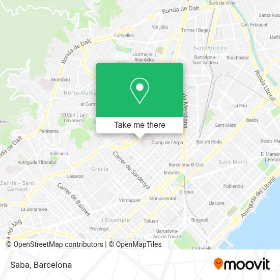 Saba map