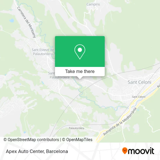 Apex Auto Center map
