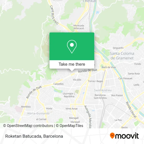 Roketan Batucada map