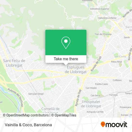 Vainilla & Coco map
