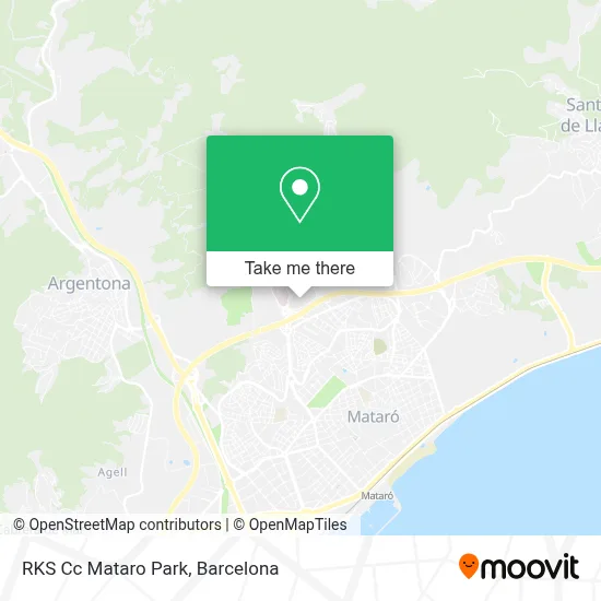 RKS Cc Mataro Park map