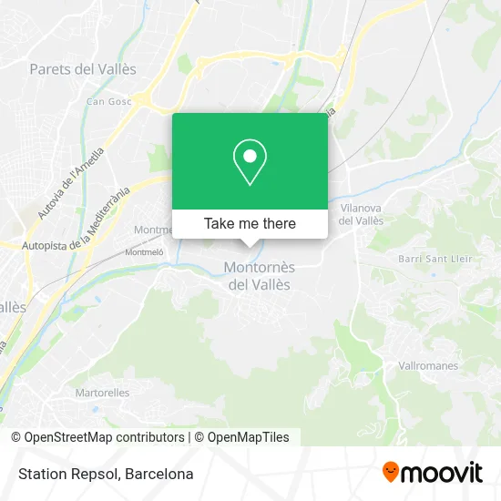 Station Repsol map