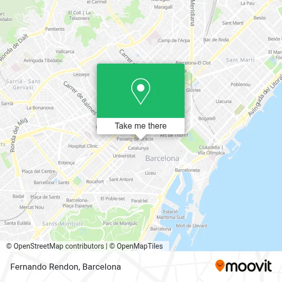 Fernando Rendon map