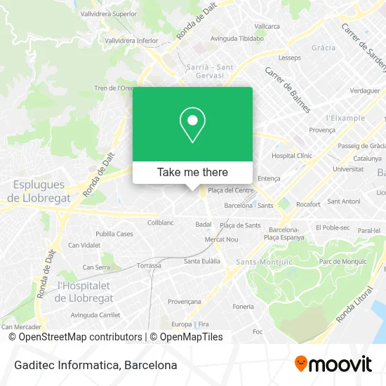 Gaditec Informatica map