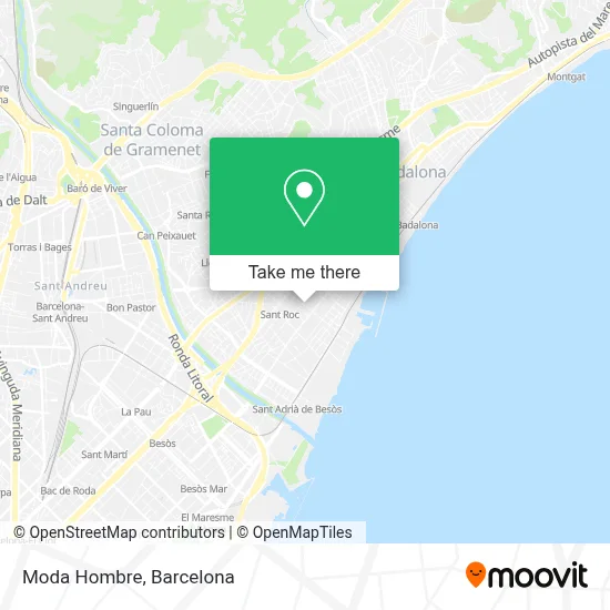 Moda Hombre map
