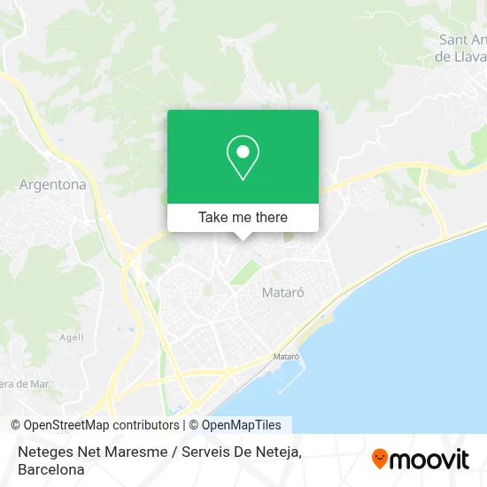 Neteges Net Maresme  / Serveis De Neteja map