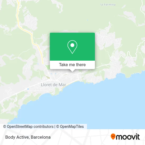 Body Active map