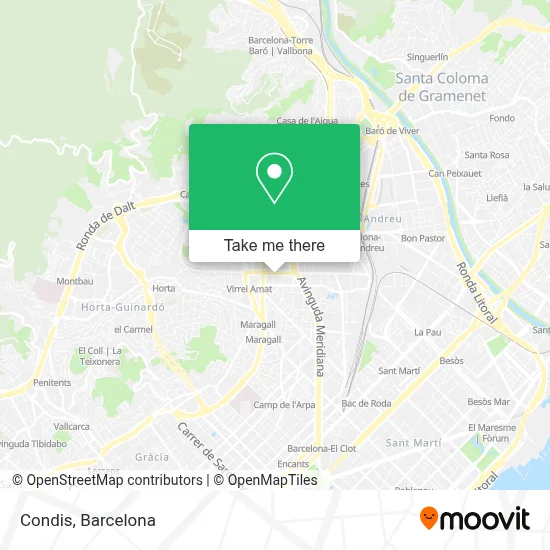 Condis map