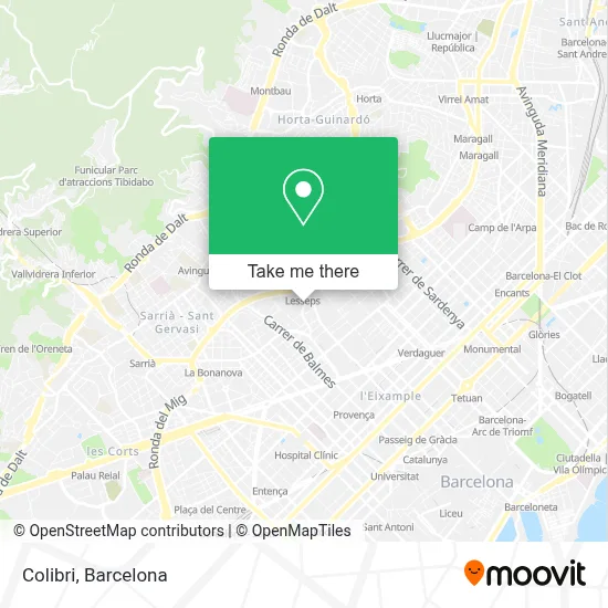 Colibri map