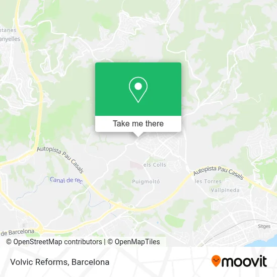 Volvic Reforms map