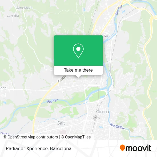 Radiador Xperience map