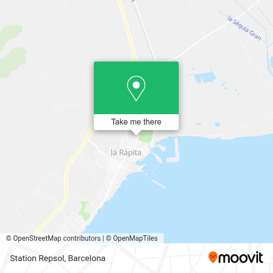 Station Repsol map