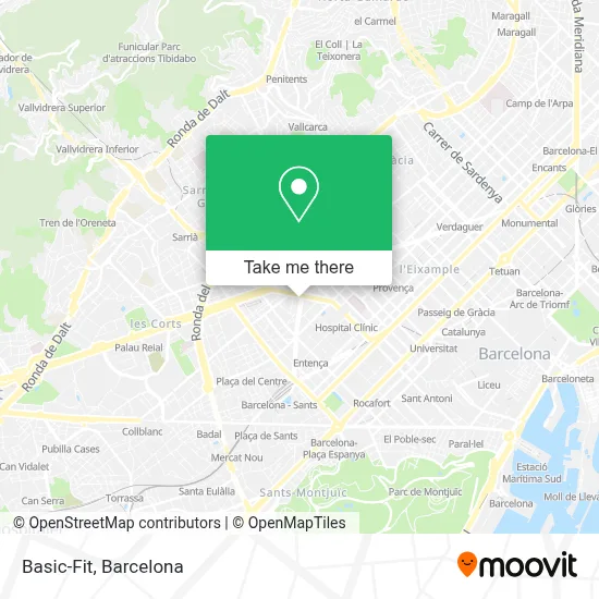 Basic-Fit map