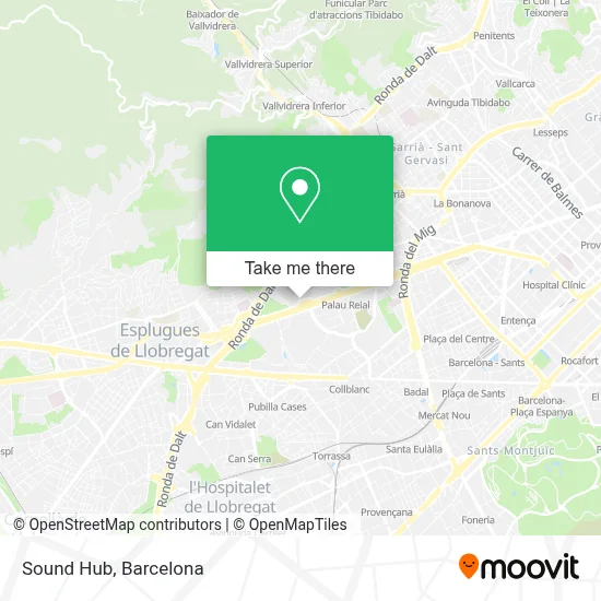 Sound Hub map