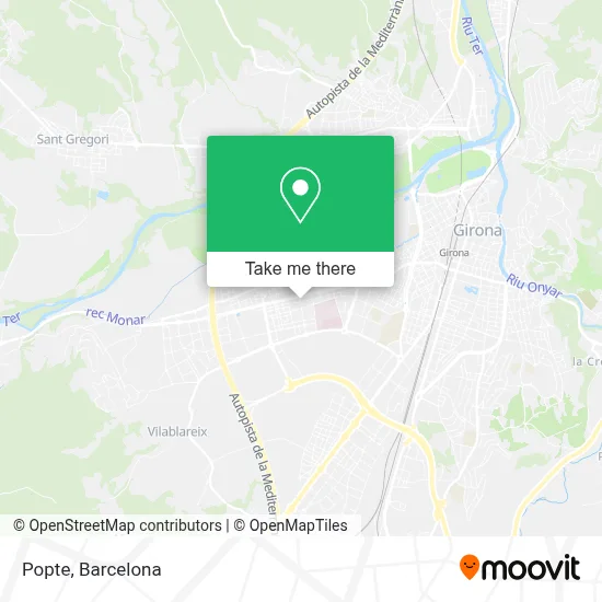 Popte map